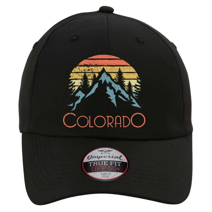 Vintage Colorado Mountains Outdoor Adventure Gift The Original Performance Cap