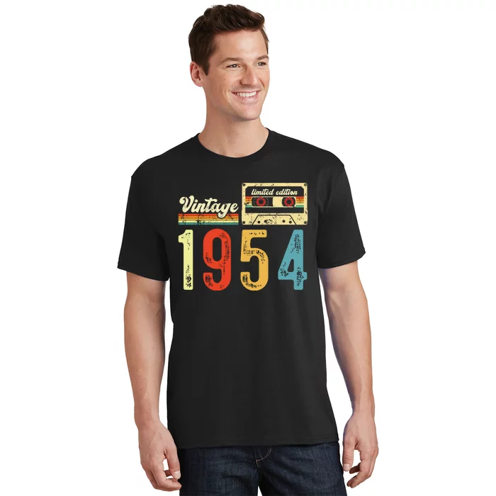 Vintage Cassette Made In 1954 Birthday T-Shirt