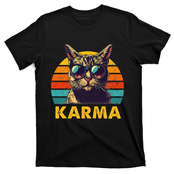 Vintage Cat Music Karma T-Shirt