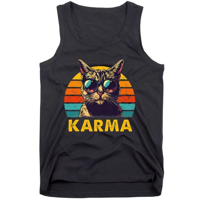 Vintage Cat Music Karma Tank Top