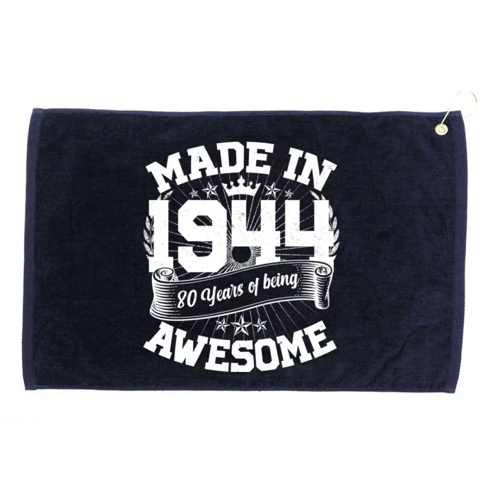 Vintage Crown Made In 1944 80 Years Of Being Awesome Grommeted Golf Towel