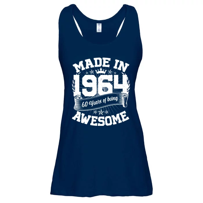 Vintage Crown Made In 1964 60 Years Of Being Awesome Ladies Essential Flowy Tank