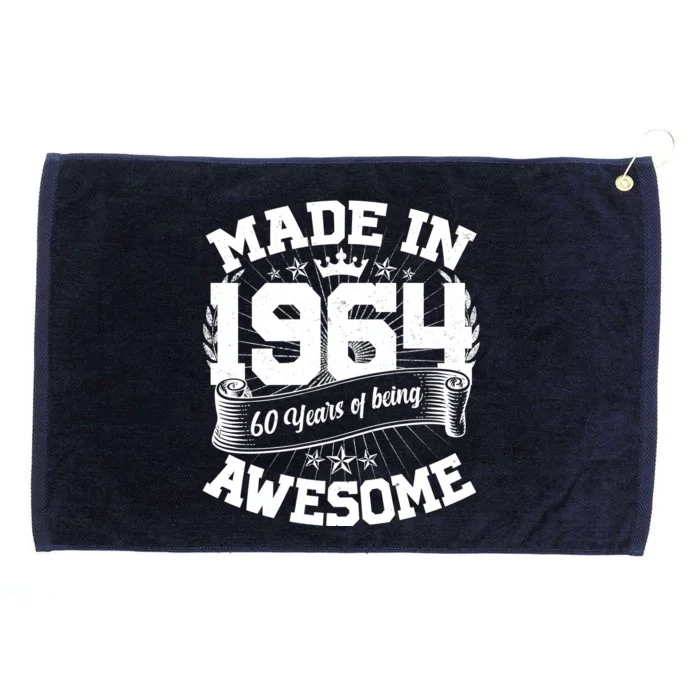 Vintage Crown Made In 1964 60 Years Of Being Awesome Grommeted Golf Towel