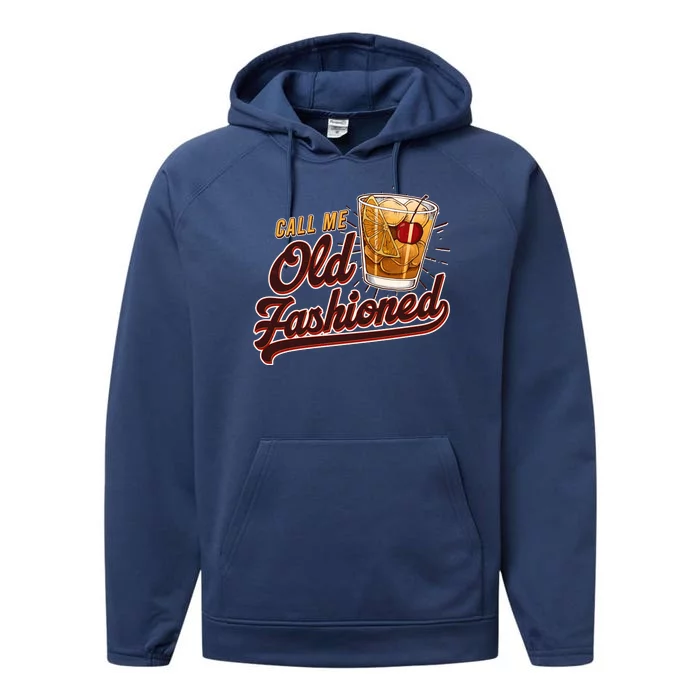 Vintage Call Me Old Fashioned Performance Fleece Hoodie