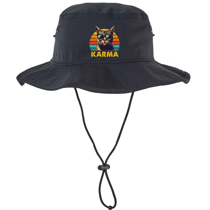 Vintage Cat Music Gifts Legacy Cool Fit Booney Bucket Hat