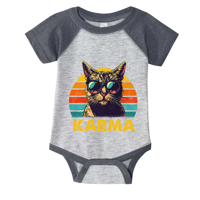 Vintage Cat Music Gifts Infant Baby Jersey Bodysuit