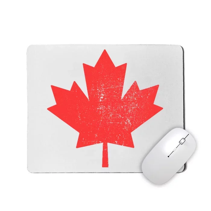 Vintage Canada Maple Leaf Canada Day Mousepad