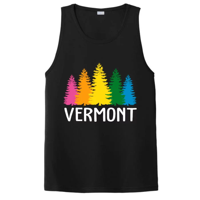 Vermont Colorful Nature Performance Tank