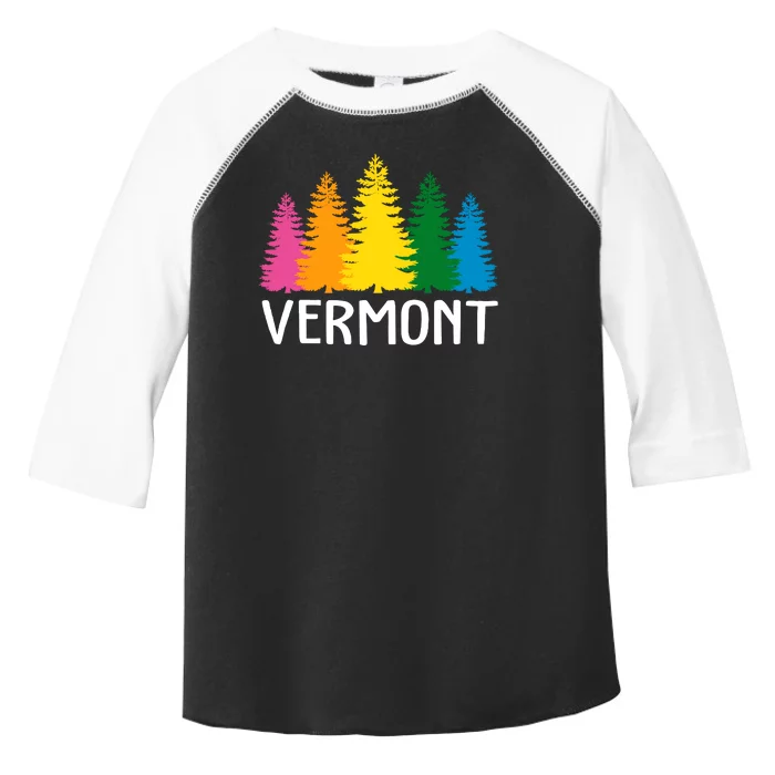 Vermont Colorful Nature Toddler Fine Jersey T-Shirt