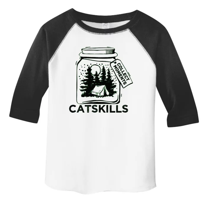 Vintage Catskills New York Souvenir Toddler Fine Jersey T-Shirt