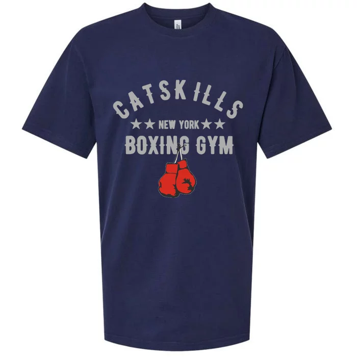 Vintage Catskills New York Boxing Gym Boxing Day Tees Sueded Cloud Jersey T-Shirt