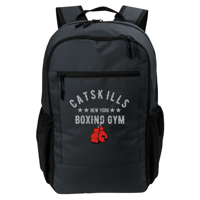 Vintage Catskills New York Boxing Gym Boxing Day Tees Gift Daily Commute Backpack