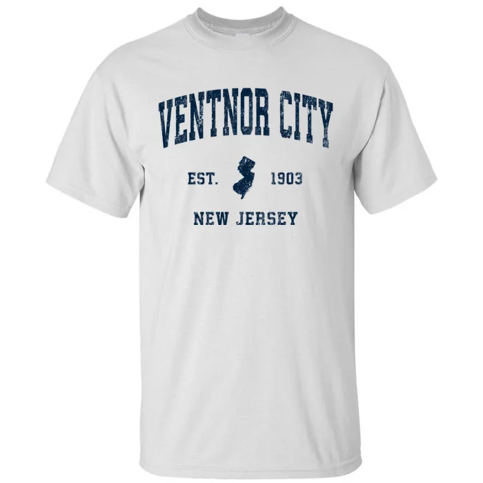 Ventnor City New Jersey Nj Vintage Athletic Tall T-Shirt