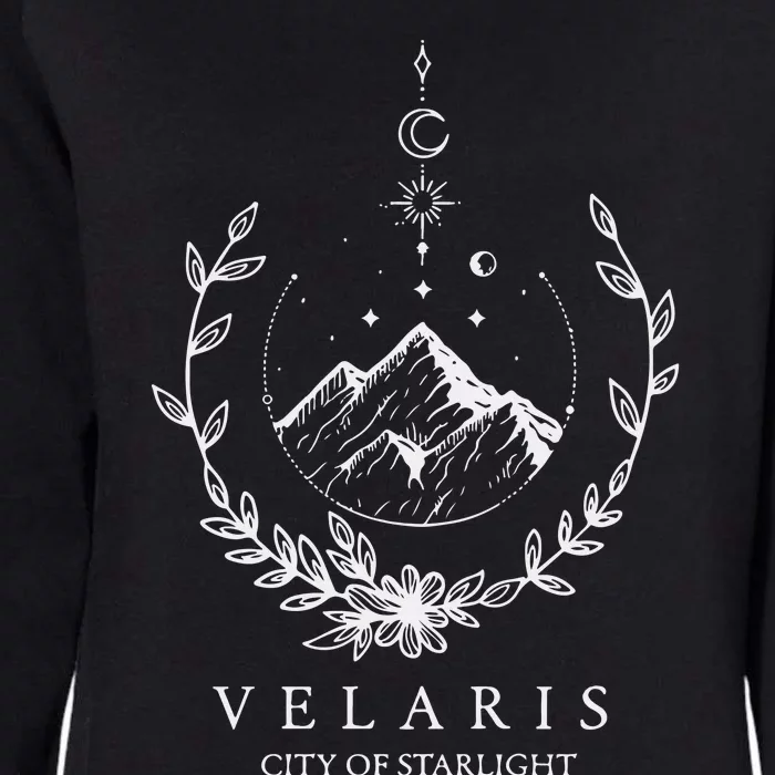 Velaris City Of Starlight Bookish Terrasen Womens California Wash Sweatshirt