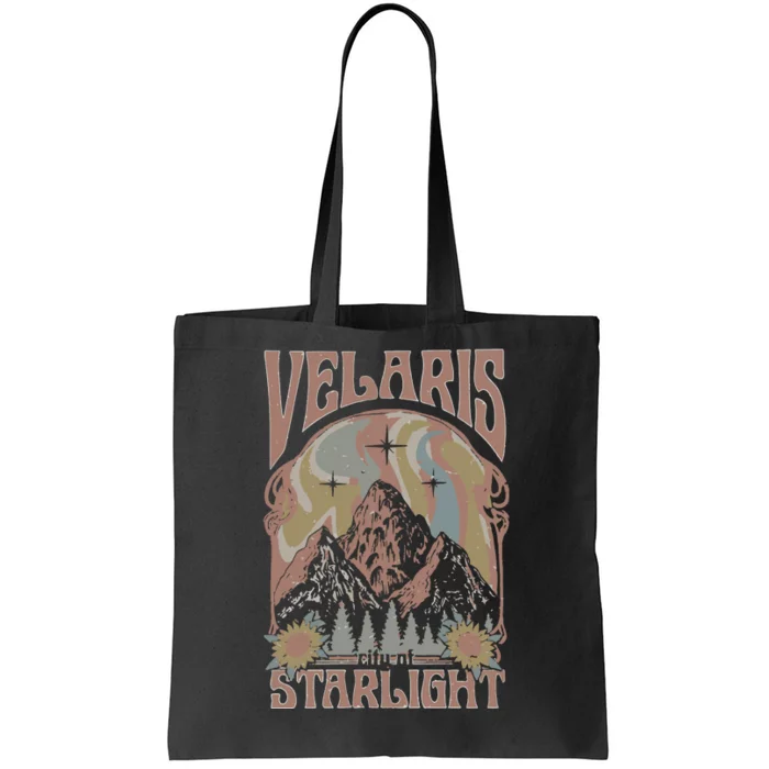 Velaris City Of Starlight ACOTAR Retro Velaris Tote Bag