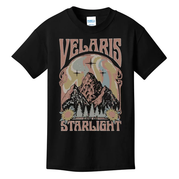 Velaris City Of Starlight ACOTAR Retro Velaris Kids T-Shirt