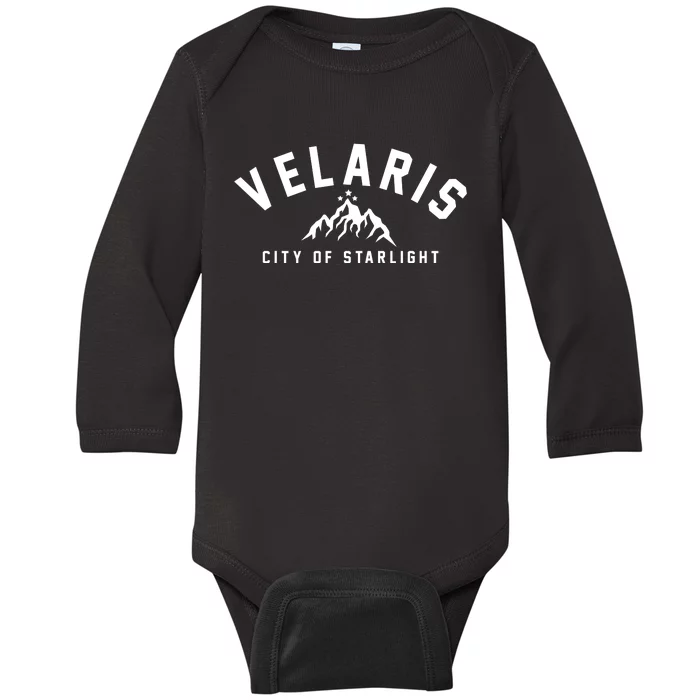 Velaris City Of Starlight Baby Long Sleeve Bodysuit