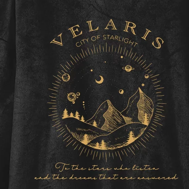 Velaris City Of Starlight The Night Court Hooded Wearable Blanket