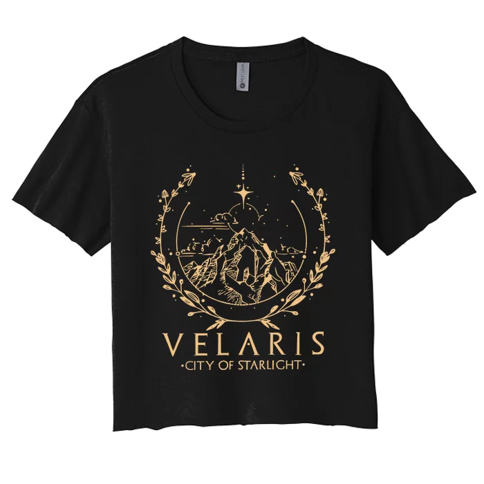 Velaris City Of Starlight Women's Crop Top Tee