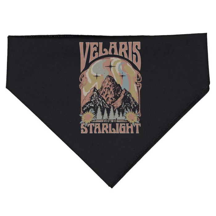 Velaris City Of Starlight Acotar Retro Velaris USA-Made Doggie Bandana