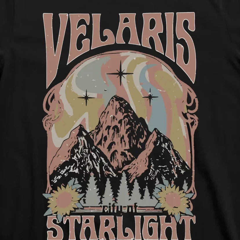 Velaris City Of Starlight Acotar Retro Velaris T-Shirt