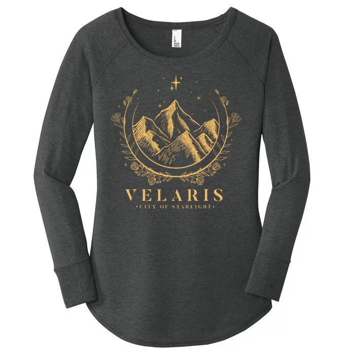 Velaris City Of Starlight Women's Perfect Tri Tunic Long Sleeve Shirt