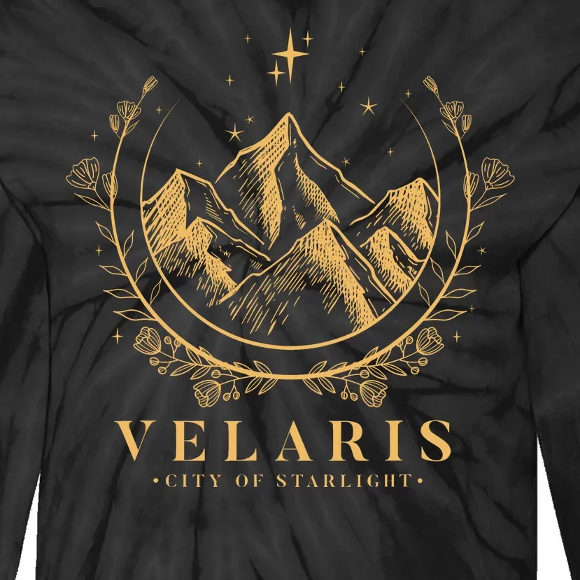 Velaris City Of Starlight Tie-Dye Long Sleeve Shirt