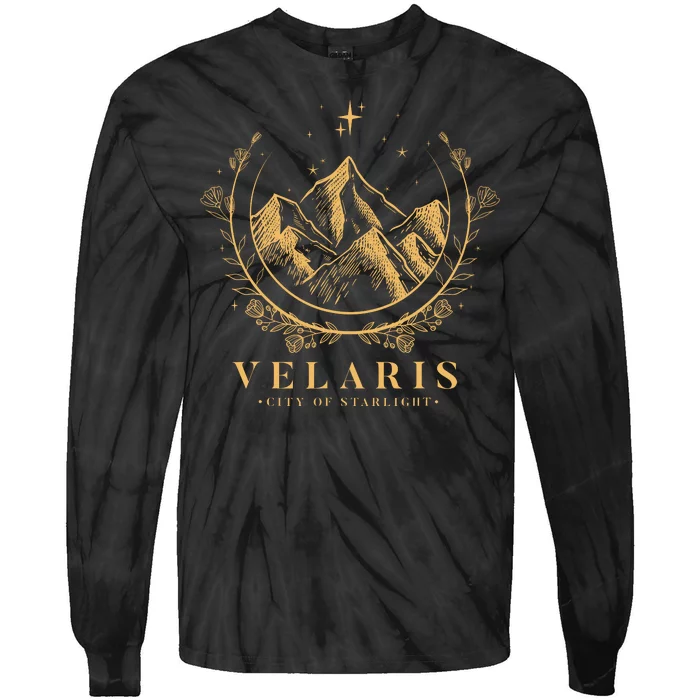 Velaris City Of Starlight Tie-Dye Long Sleeve Shirt