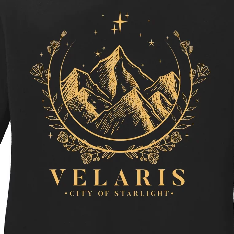 Velaris City Of Starlight Ladies Long Sleeve Shirt