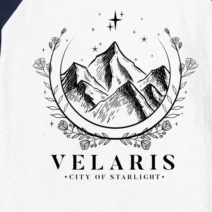 Velaris City Of Starlight Baseball Sleeve Shirt