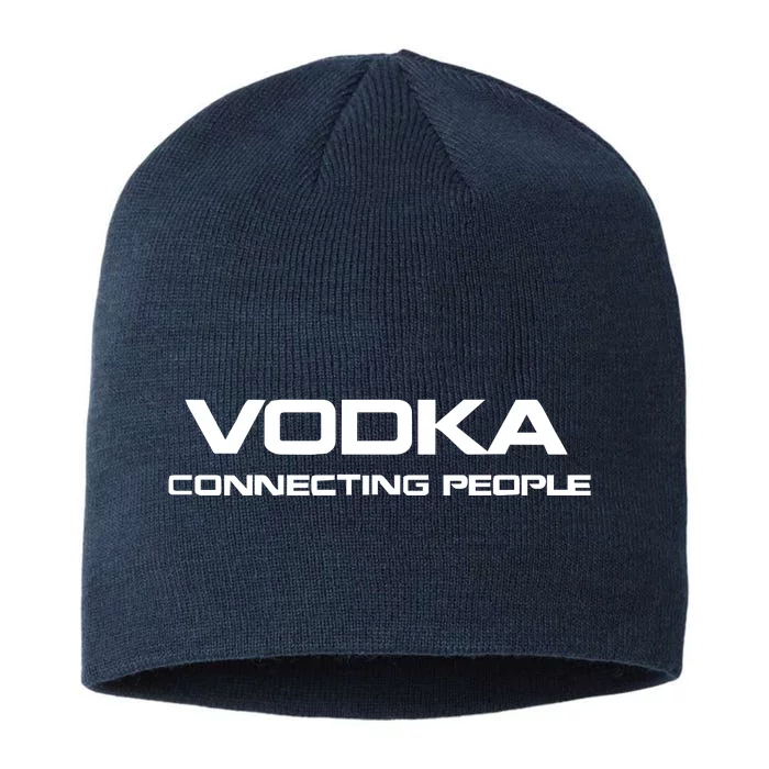 Vodka, Connecting People 8 1/2in Sustainable Knit Beanie