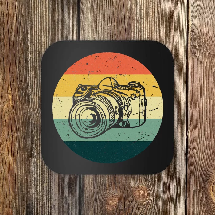 Vintage Camera Photographer Photography Gifts Retro Style Coaster