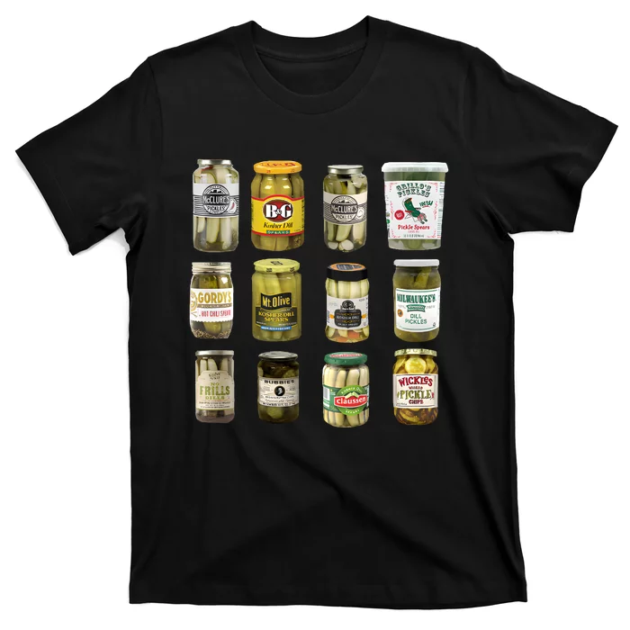 Vintage Canned Pickles Canning Season Pickle Jar T-Shirt