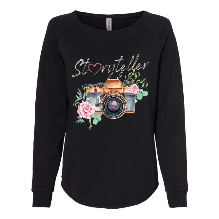 Vintage Camera Photography Lover Photographer Womens California Wash Sweatshirt