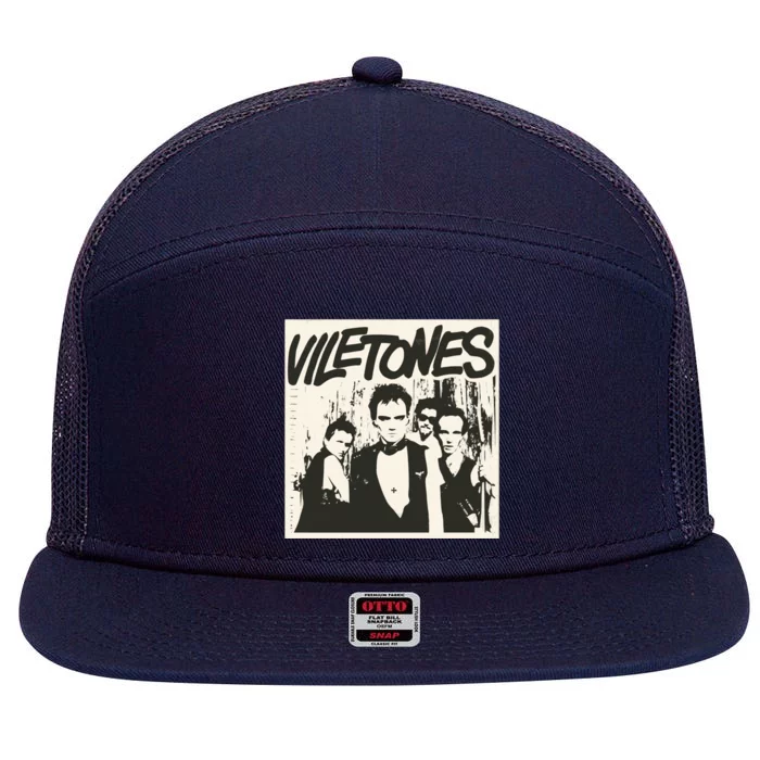 Viletones Canadian Punk 7 Panel Mesh Trucker Snapback Hat