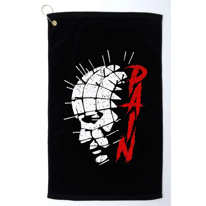 Vintage Cenobite Pain Platinum Collection Golf Towel