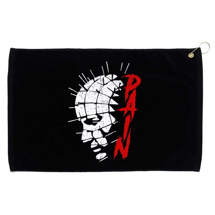 Vintage Cenobite Pain Grommeted Golf Towel