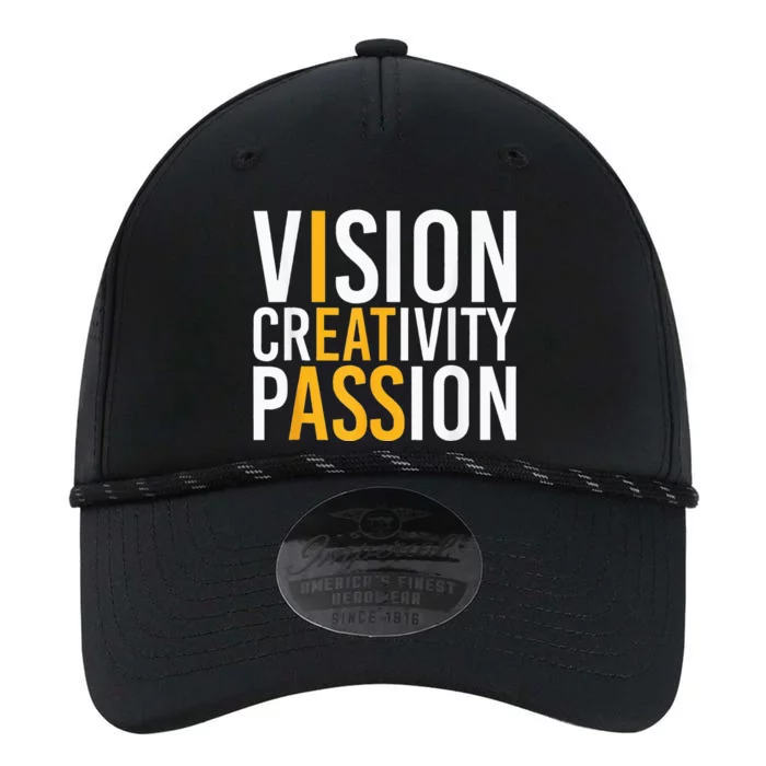 Vision Creativity Passion Performance The Dyno Cap