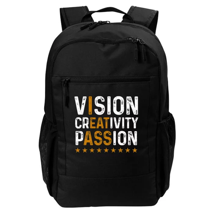 Vision Creativity Passion Daily Commute Backpack