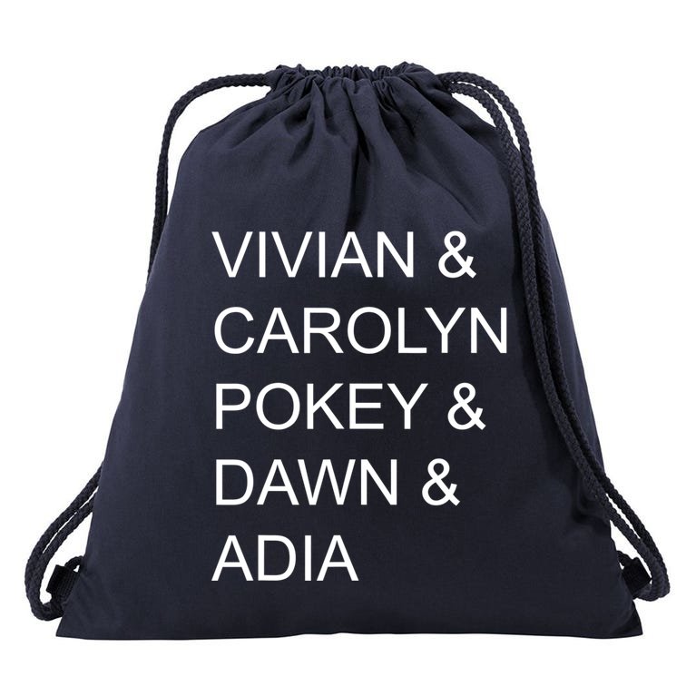 Vivian Carolyn Pokey Dawn Adia Drawstring Bag
