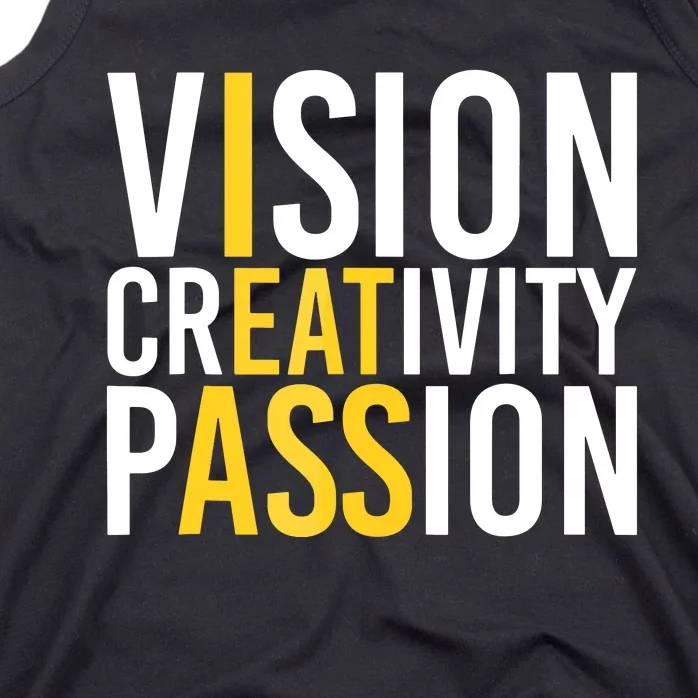 Vision Creativity Passion Tank Top