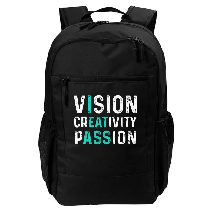 Vision Creativity Passion Vintage Daily Commute Backpack