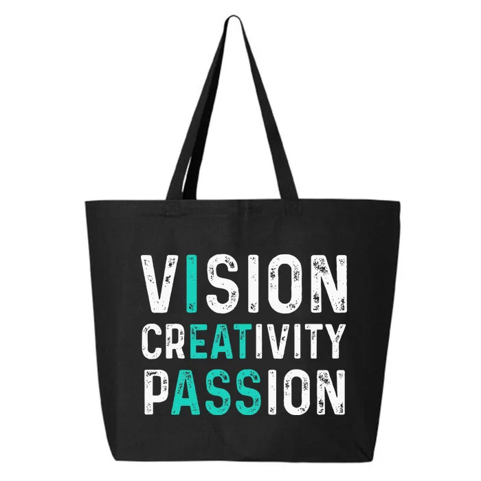 Vision Creativity Passion Vintage 25L Jumbo Tote