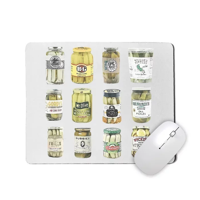 Vintage Canned Pickles Homemade Dill Pickles Gifts For Mom Mousepad