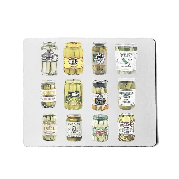 Vintage Canned Pickles Homemade Dill Pickles Gifts For Mom Mousepad