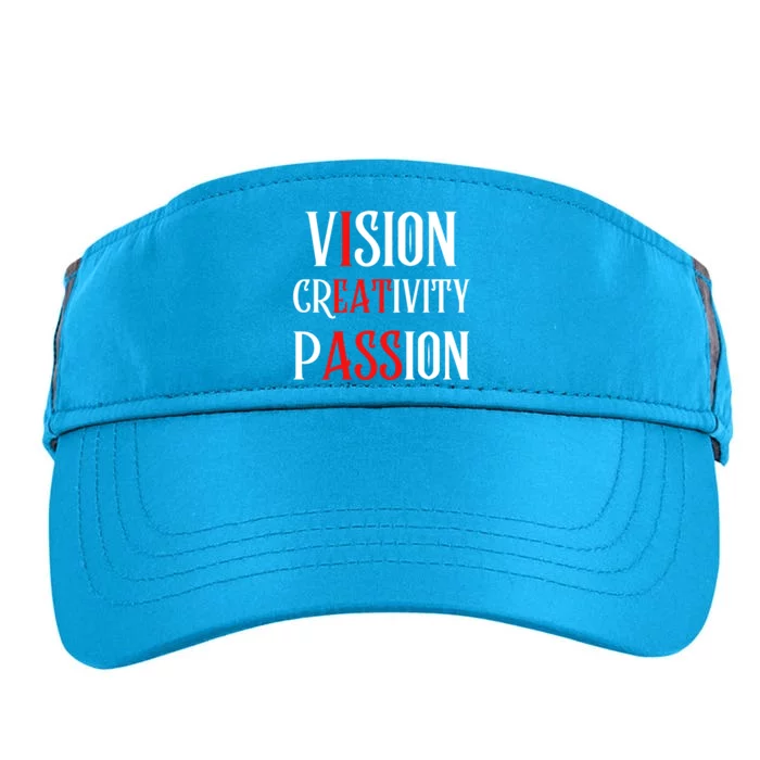 Vision Creativity Passion Adult Drive Performance Visor