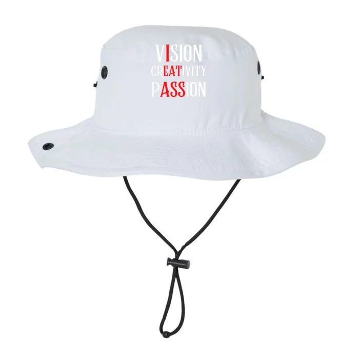 Vision Creativity Passion Legacy Cool Fit Booney Bucket Hat