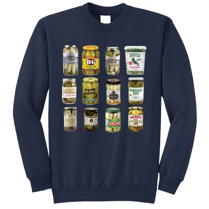 Vintage Canned Pickles Pickle Lovers Pickle Sweatshirt