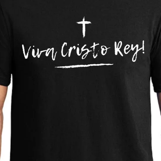 Viva Cristo Rey Catholic Christian Religious Pajama Set