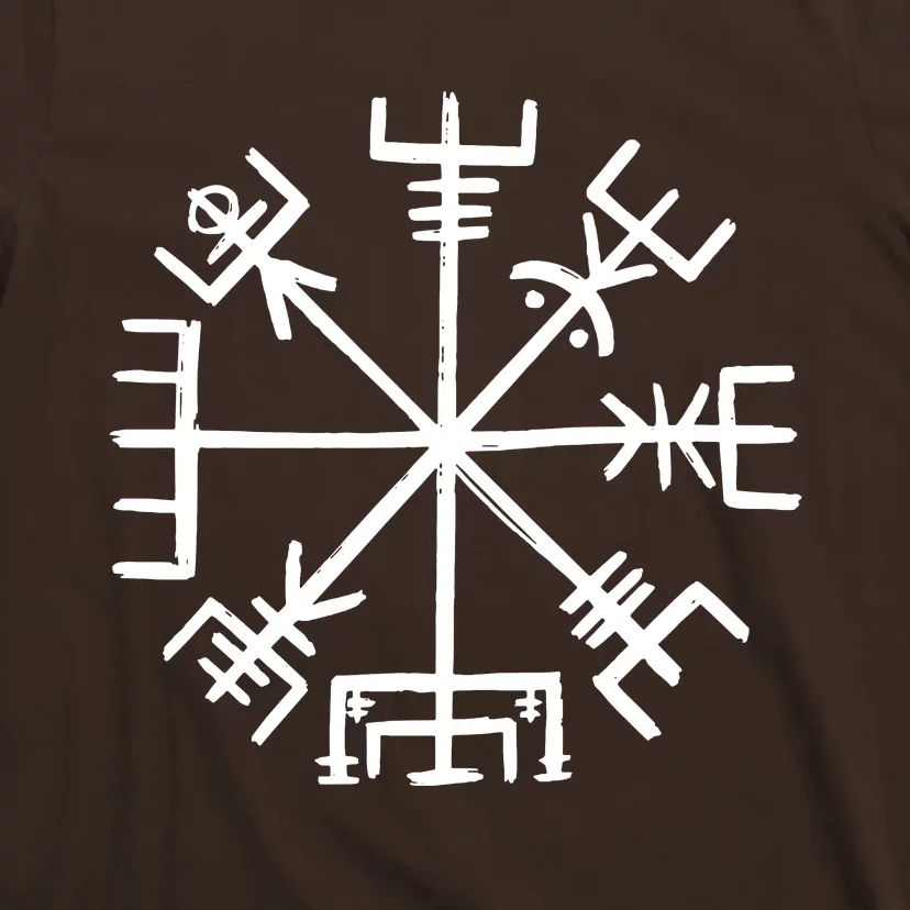 Viking Compass Round Valhalla Viking T-Shirt